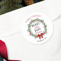 Merry Little Christmas Baby Shower