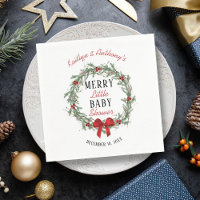 Merry Little Christmas Baby Shower