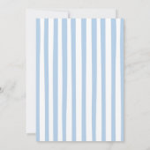 Merry Little Christmas Boy Baby Shower Einladung (Rückseite)