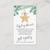 Merry Little Christmas Brautparty Begleitkarte (Vorderseite)