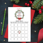 Merry Little Christmas Brautparty Bingo Game<br><div class="desc">Diese Bingokarten sind perfekt für jeden, der dieses Weihnachtsfest ein Brautparty hat. Fügen Sie einfach diese Bingokarten hinzu, wenn Sie Ihre passenden Braut-Duscheinladungen schicken oder an der Dusche ausgeben. Ihre Gäste können dann jedes Quadrat mit jedem Geschenk ausfüllen, von dem sie denken, dass die Braut an der Dusche erhalten wird,...</div>