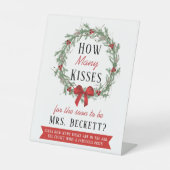 Merry Little Christmas Brautparty Game Sockelschild (Vorderseite)