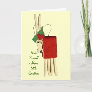 Merry Little Christmas Card Feiertagskarte
