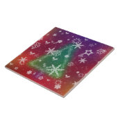 Merry Little Christmas Decorative Tile / Trivet Fliese (Seite)