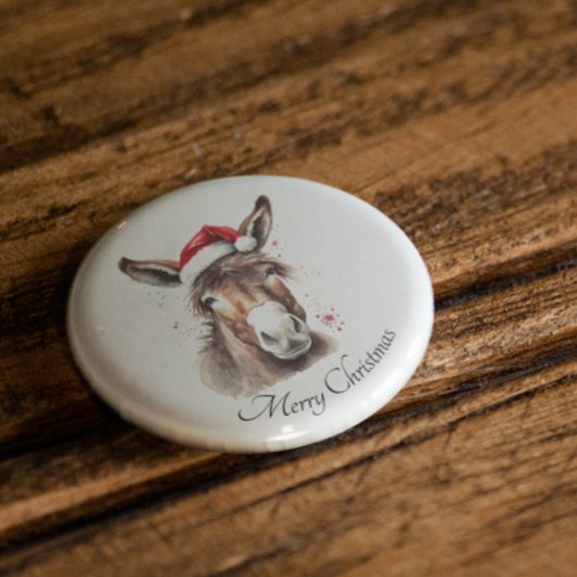 Merry Little Christmas Donkey, Brauch Button
