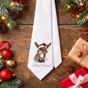 Merry Little Christmas Donkey, Brauch Krawatte
