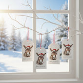 Merry Little Christmas Donkey Geschenkanhänger