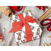 Merry Little Christmas Donkey Geschenkpapier Set