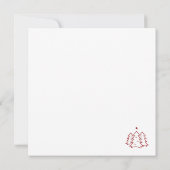 Merry Little Christmas Flat oder Foto Card 5.25 (Rückseite)