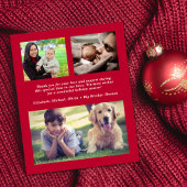 Merry Little Christmas Foto Geburtserklärung