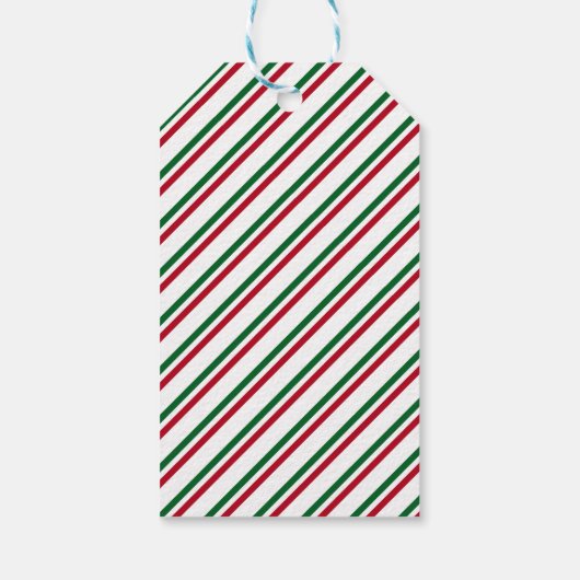 Merry Little Christmas Geburtstag Custom Geschenkanhänger (Rückseite)