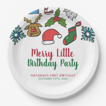 Merry Little Christmas Geburtstag Custom