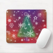 Merry Little Christmas Mousepad (Mit Mouse)