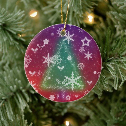 Merry Little Christmas Ornament (Baum)