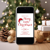 Merry Little Christmas Party Einladung
