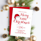 Merry Little Christmas Party Einladung