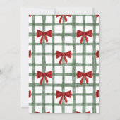 Merry Little Christmas Party Invitation Einladung (Rückseite)