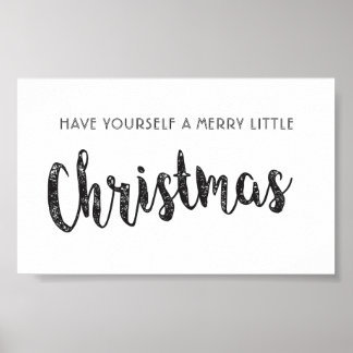 Merry Little Christmas Poster