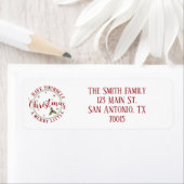 Merry Little Christmas Rücksendeadresse (Insitu)