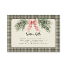 Merry Little Christmas Rustic Baby Dusche