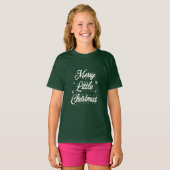Merry Little Christmas T - Shirt (Vorne ganz)