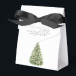 Merry Little Christmas Tree Baby Shower Geschenkschachtel<br><div class="desc">Diese geschlechtsneutrale "Merry small Baby Shower" Weihnachtsduschbox mit einem Weihnachtsbaum in Aquarell. Personalisieren Sie es für Ihre Bedürfnisse. In meinem Geschäft finden Sie passende Produkte.</div>
