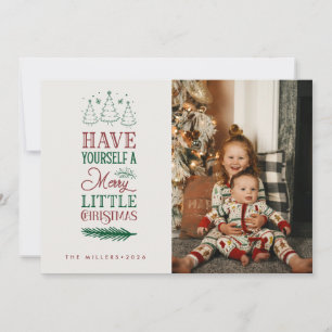 Merry Little Christmas Weihnachten im Foto