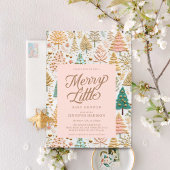 Merry Little Girl Baby Shower Einladung