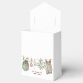 Merry Little Girl Christmas Clothes Thank You Geschenkschachtel (Geöffnet)