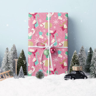 Merry Little Mäuse - Weihnachts- Wrapping Paper Ro Geschenkpapier