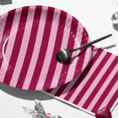 Merry little red stripe Christmas Party Napkin Serviette