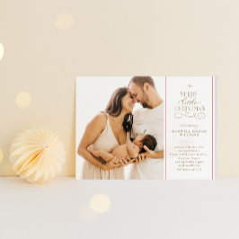 Merry Little Weihnachtsfeiertag Ankündigung