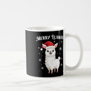 Merry Llamas Funny Christmas Llama Animal Holiday Kaffeetasse