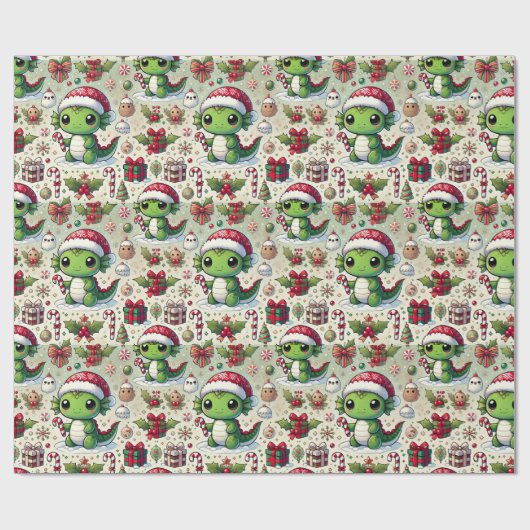 Merry Lochness Wrapping Paper Geschenkpapier (Flach)