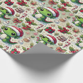 Merry Lochness Wrapping Paper Geschenkpapier (Ecke)