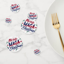Merry Maga Christmas Table Confetti Konfetti