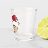 Merry Maga Trump Weihnachtsglas Schnapsglas (Rechts)