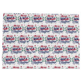 Merry Maga Weihnachtsgeschenktaschen Große Geschenktüte (Rückseite)