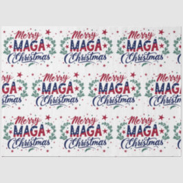 Merry Maga Weihnachtszettel Seidenpapier