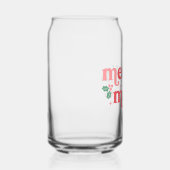 Merry Magic - farbenfrohe Weihnachtstypografie Dosenglas (Rechts)