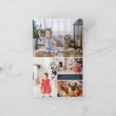 Merry Magic | Snowflake Overlay Foto Weihnachten (Innenseite)