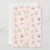 Merry Mahjong Photo Holiday Card Feiertagskarte (Rückseite)