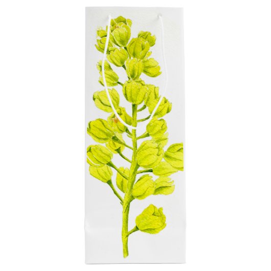 'Merry Maples' auf einem Geschenkbeutel für Wein Geschenktüte Für Weinflaschen (Rückseite)