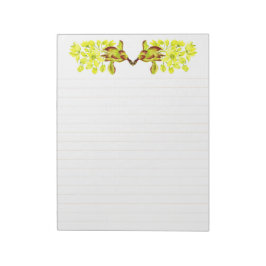 Merry Maples auf einem großen Notepad Notizblock