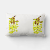 'Merry Maples' auf einem Lumbalkissen (I) Lendenkissen (Rückseite)