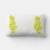 'Merry Maples' auf einem Lumbalkissen (II) Lendenkissen (Rückseite)