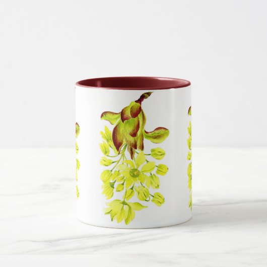 "Merry Maples" auf einer Combo-Tasse (I) Tasse (Zentrum)