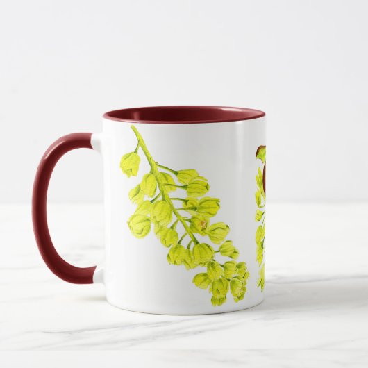 "Merry Maples" auf einer Combo-Tasse (II) Tasse (Links)