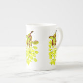 "Merry Maples" auf einer Knochen-China-Tasse (I) Porzellantasse (Vorderseite Rechts)