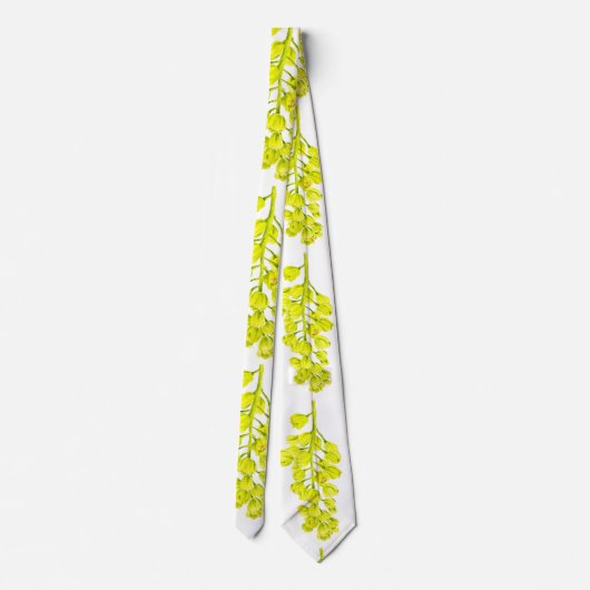 "Merry Maples" auf einer Nacktbinde (II) Krawatte (Rückseite)